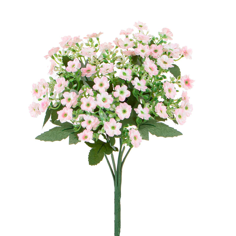 2 Pezzi • Bouquet artificiale di mini calanchoe • 30 cm