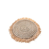 Tappeto con Rafia Naturale • 55 cm