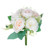 Bouquet artificiale Cabbage Rose per 7 rami • 250 cm