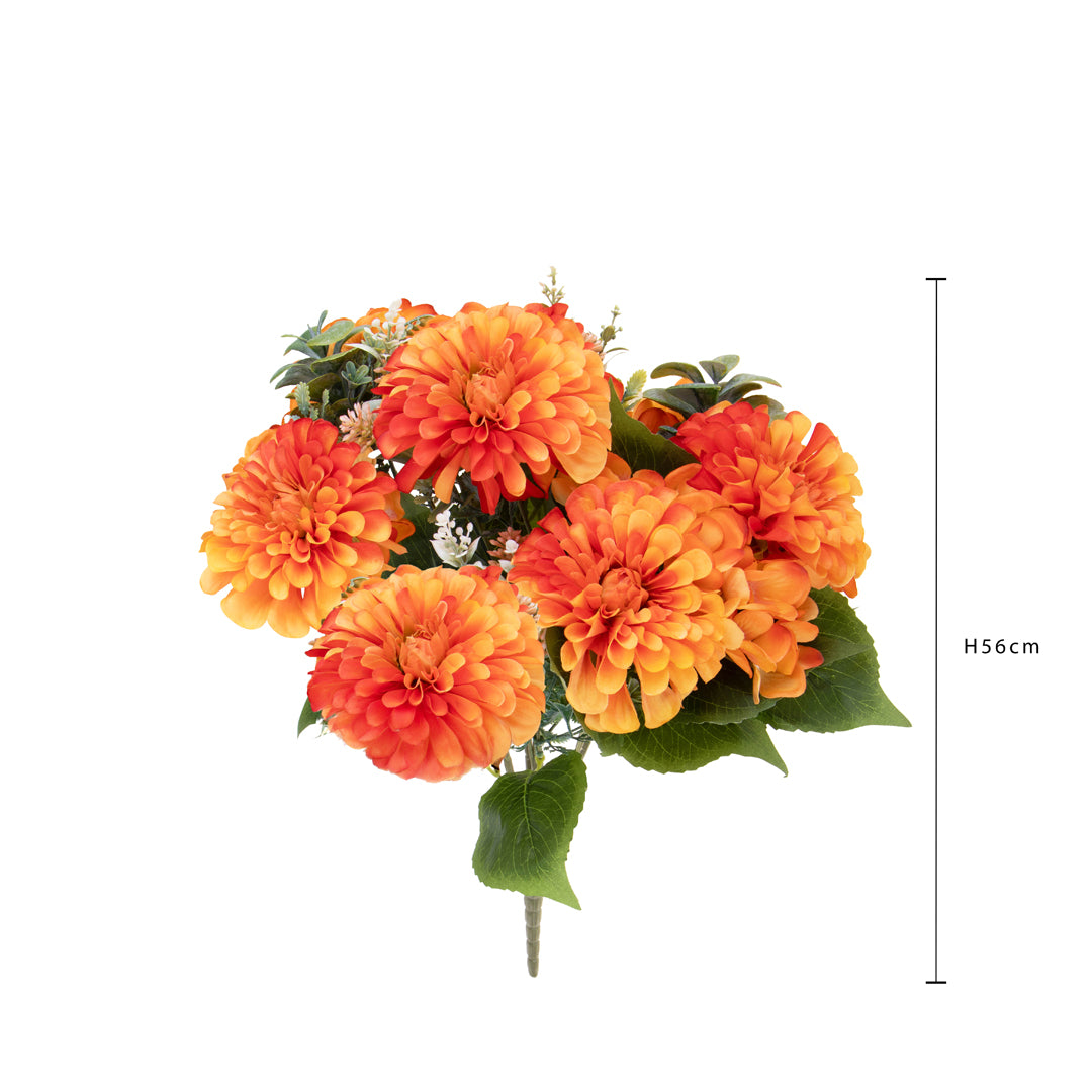 Bouquet Dalie e Ortensie • 56 cm