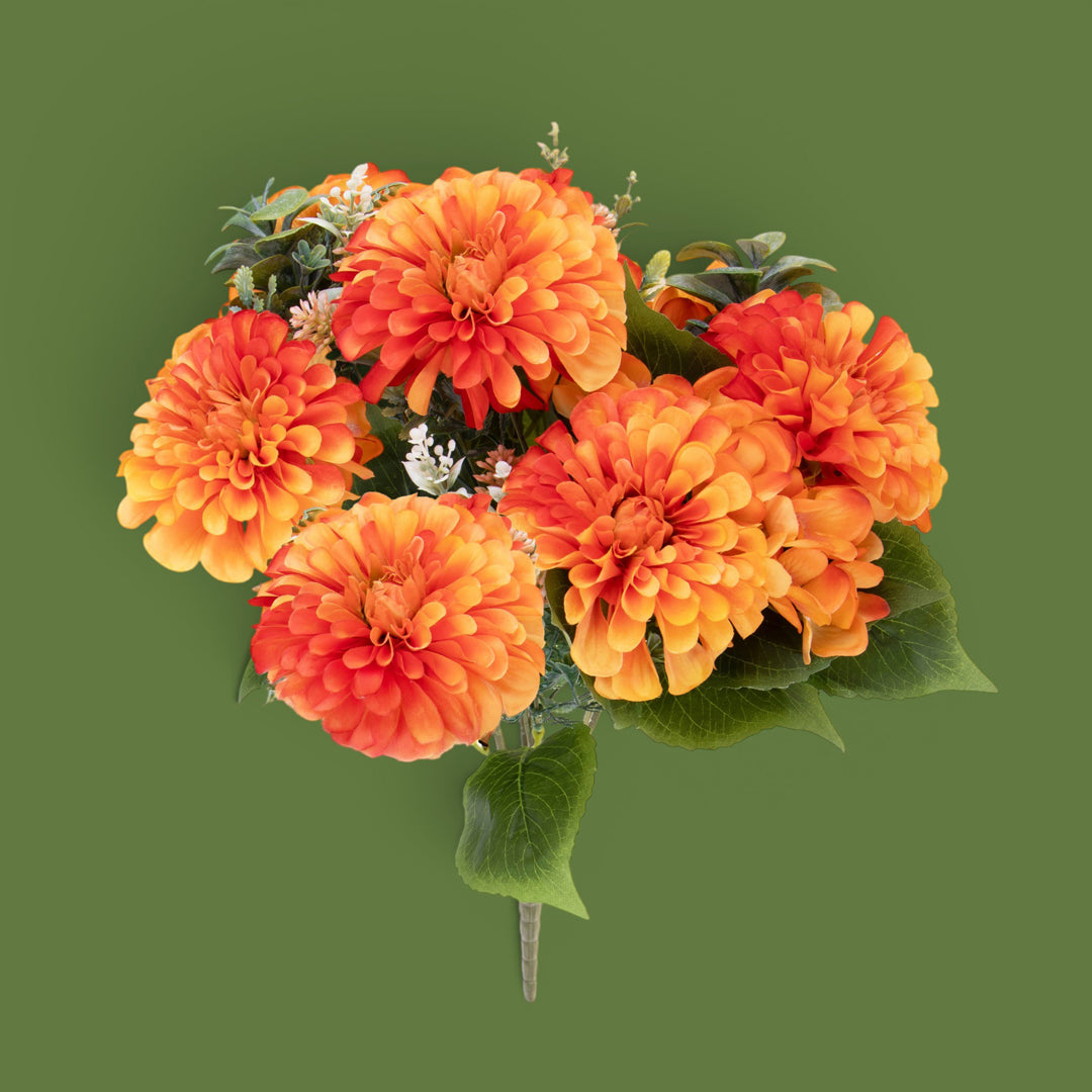 Bouquet Dalie e Ortensie • 56 cm