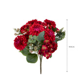 Bouquet Dalie e Ortensie • 56 cm