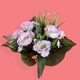 Bouquet artificiale lisiantus • 32 cm