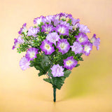 Bouquet artificiale con petunia • 45 cm