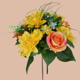 3 Pezzi • Dalia Bouquet • 34 cm