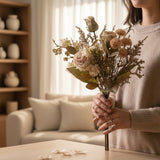 Bouquet Rose per 6 Antico • 54 cm