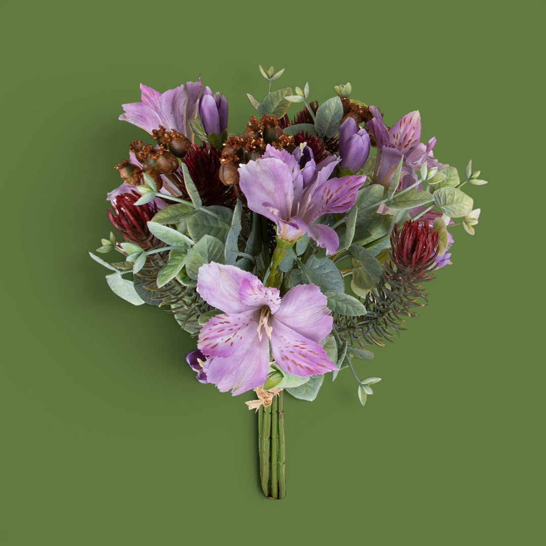 Bouquet Safari con Alstroemerie • 36 cm