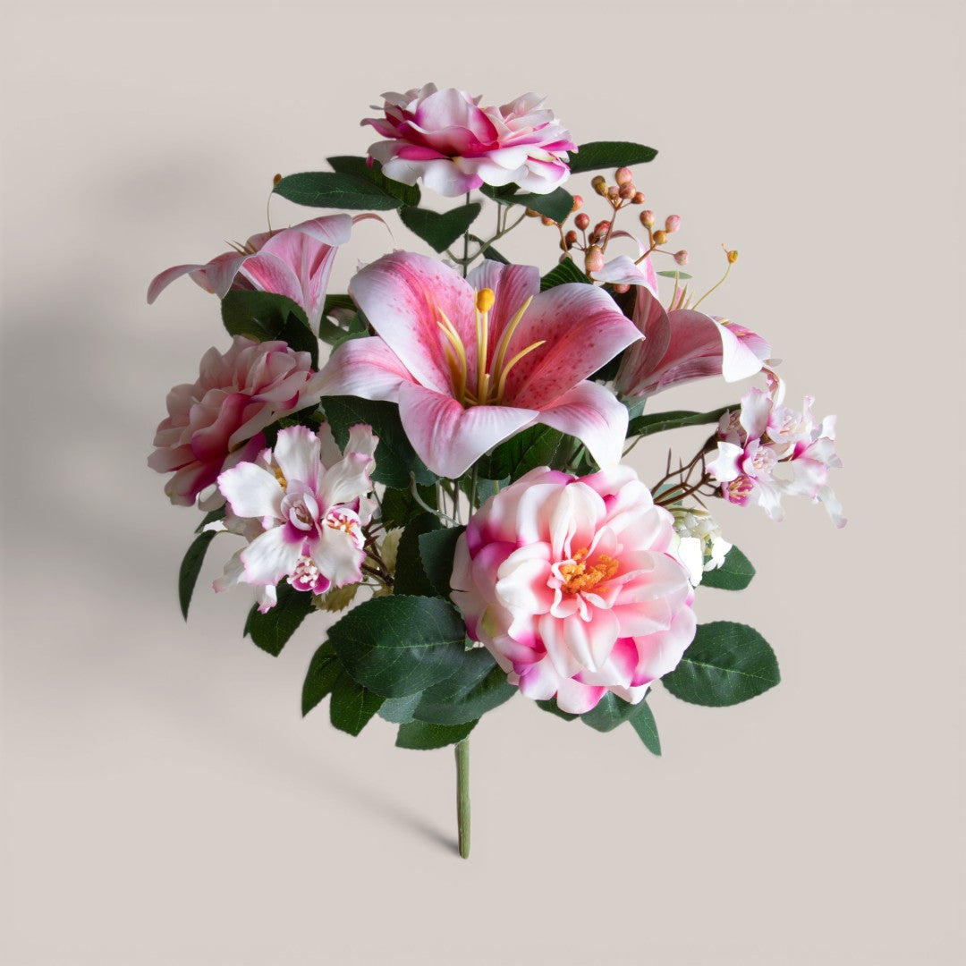 Bouquet Lilium per 12 fiori • 48 cm