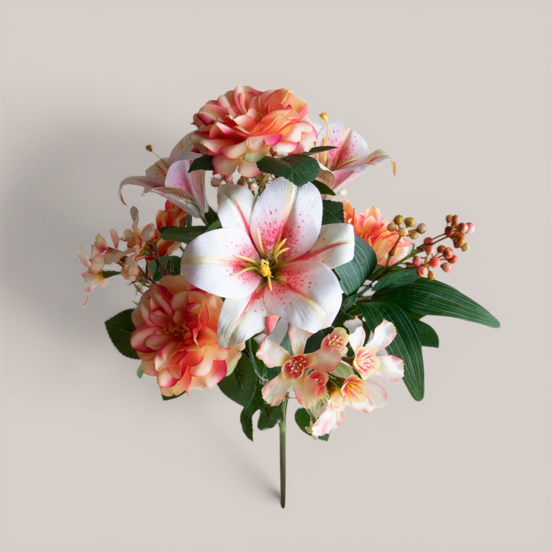 Bouquet Lilium per 12 fiori • 48 cm