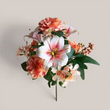 Bouquet Lilium per 12 fiori • 48 cm