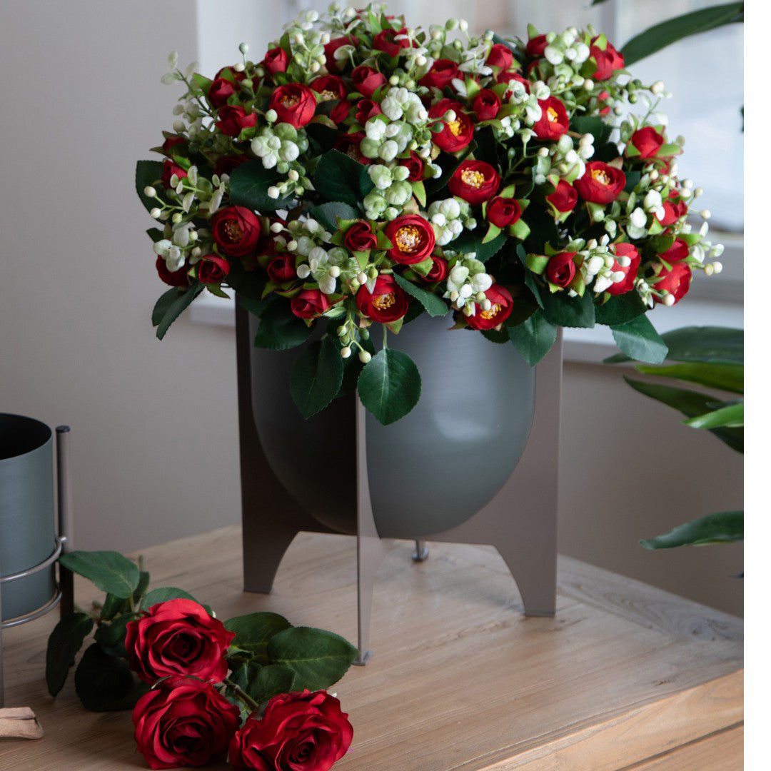 Bouquet Ranuncoli per 16 fiori • 43 cm