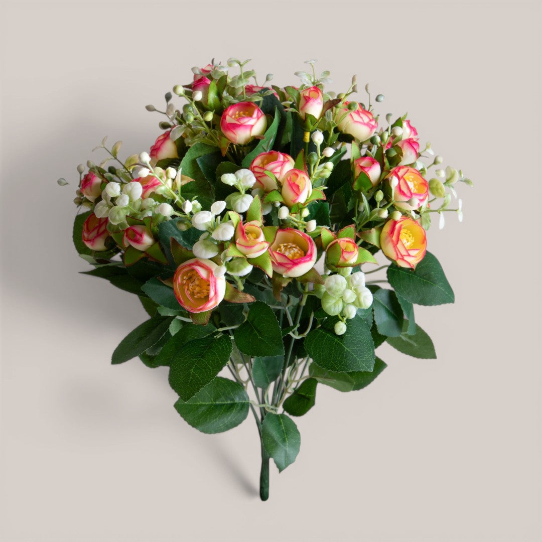 Bouquet Ranuncoli per 16 fiori • 43 cm