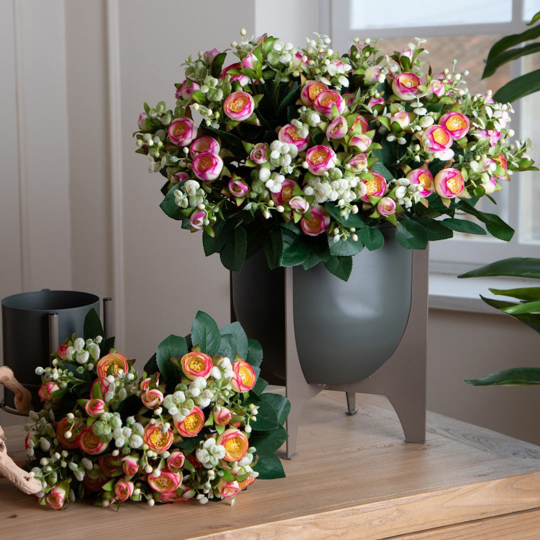 Bouquet Ranuncoli per 16 fiori • 43 cm