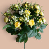 3 Pezzi • Bouquet Ranuncoli per 16 fiori • 43 cm