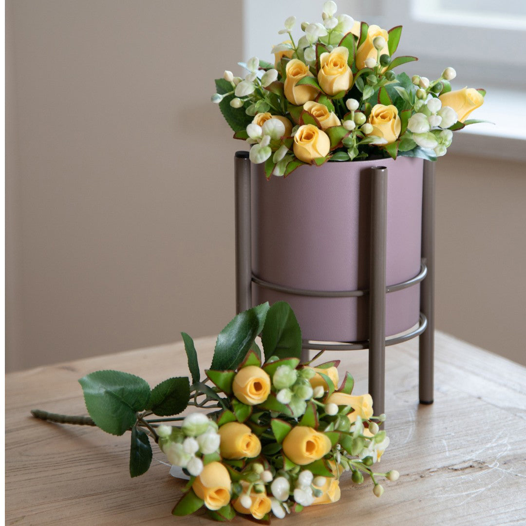 Bouquet Mini Rose per 5 fiori • 26 cm
