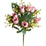 Bouquet Mini Rose per 5 fiori • 26 cm