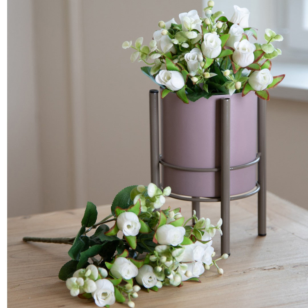 Bouquet Mini Rose per 5 fiori • 26 cm