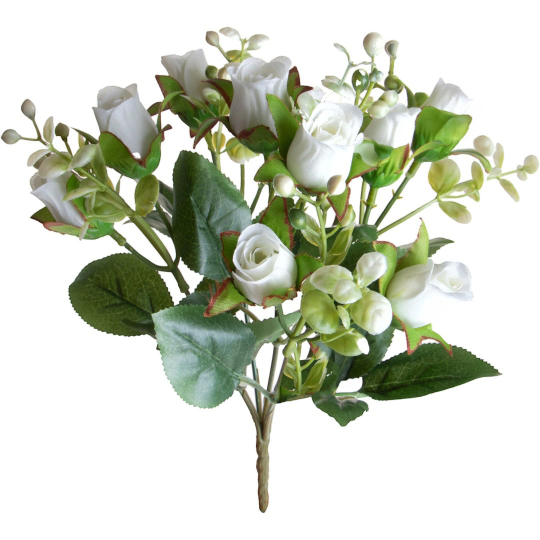 Bouquet Mini Rose per 5 fiori • 26 cm