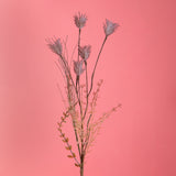 Fiori di campo con cardo artificiale • 60 cm