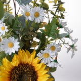 Bouquet artificiale con girasoli • 53 cm