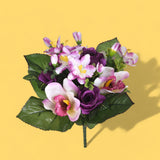 Bouquet artificiale di cymbidium • 33 cm