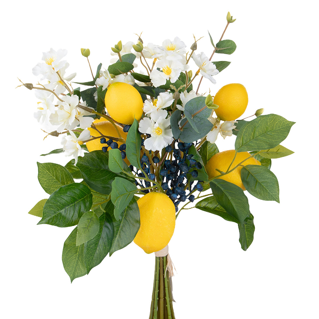 Bouquet artificiale con limoni • 45 cm