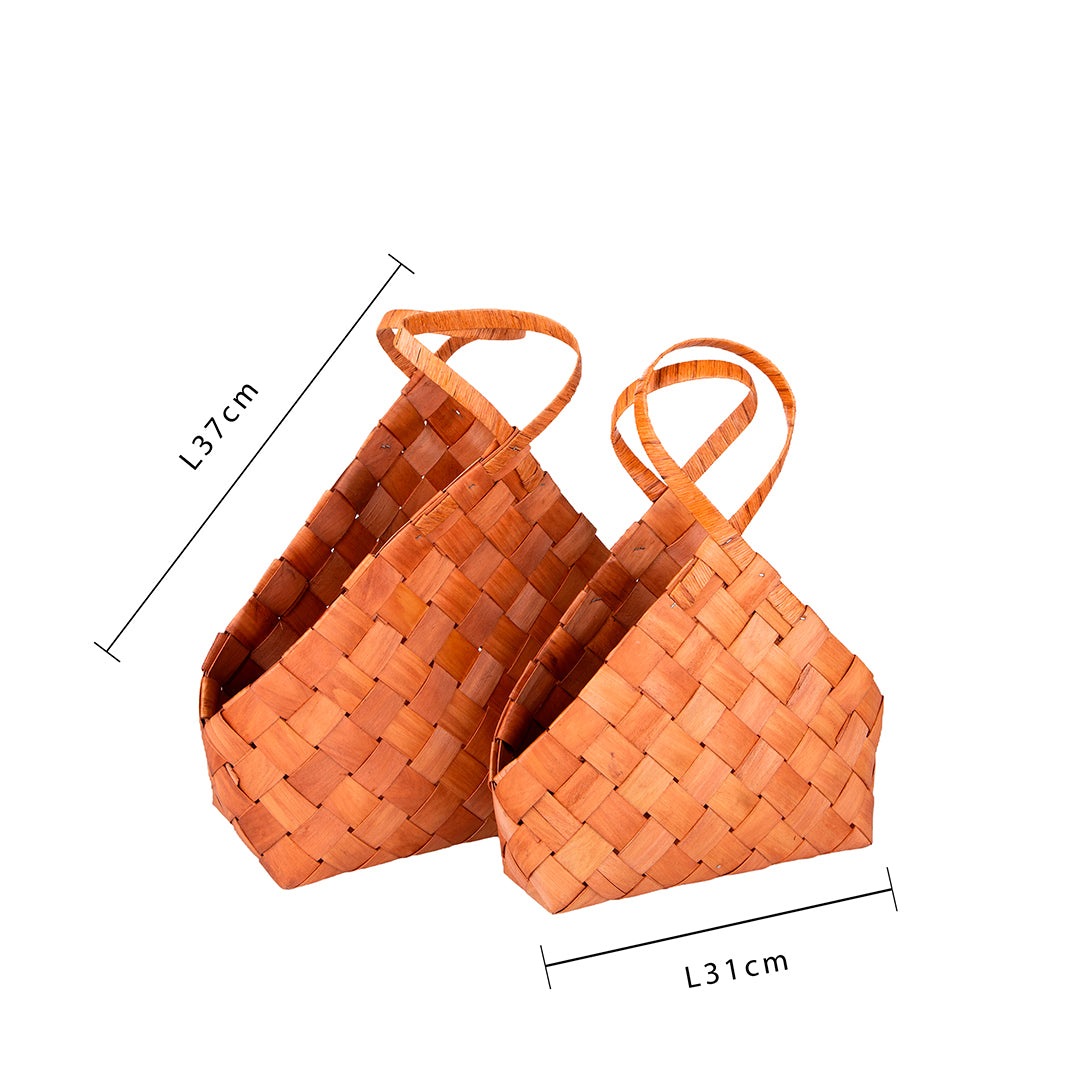 Set di 2 borse con manici • 17 cm