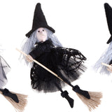 3 befane con scopa • H 25 cm