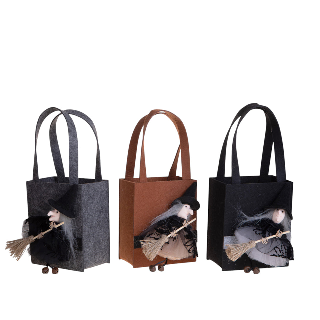 Set di 3 Borse con Befana • 28 cm