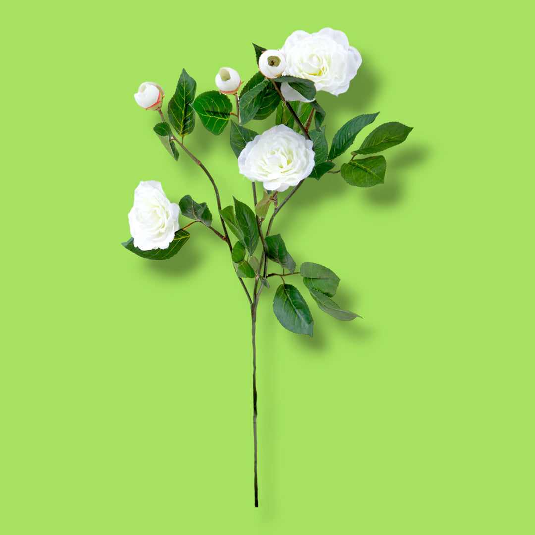 Ramo camelia artificiale • 75 cm