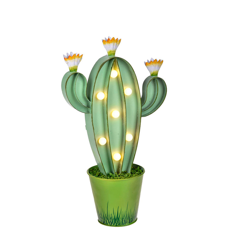 Cactus con luci • 24 cm