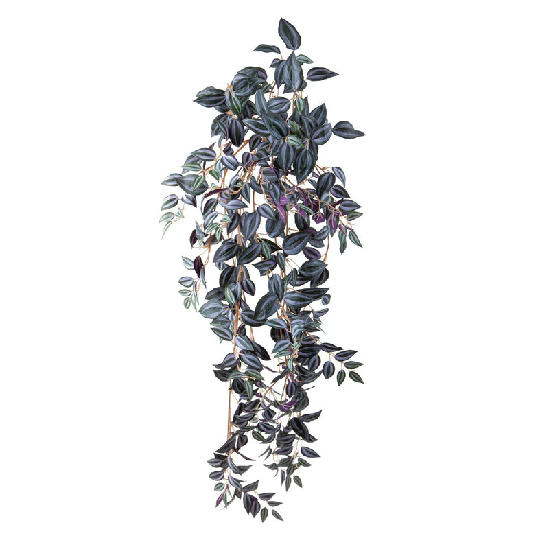 Cadente mini tradescantia artificiale 498 foglie • 90 cm