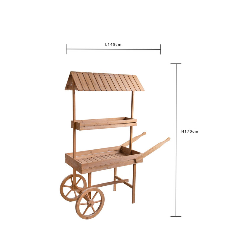 Carretto con tettuccio • 170 cm