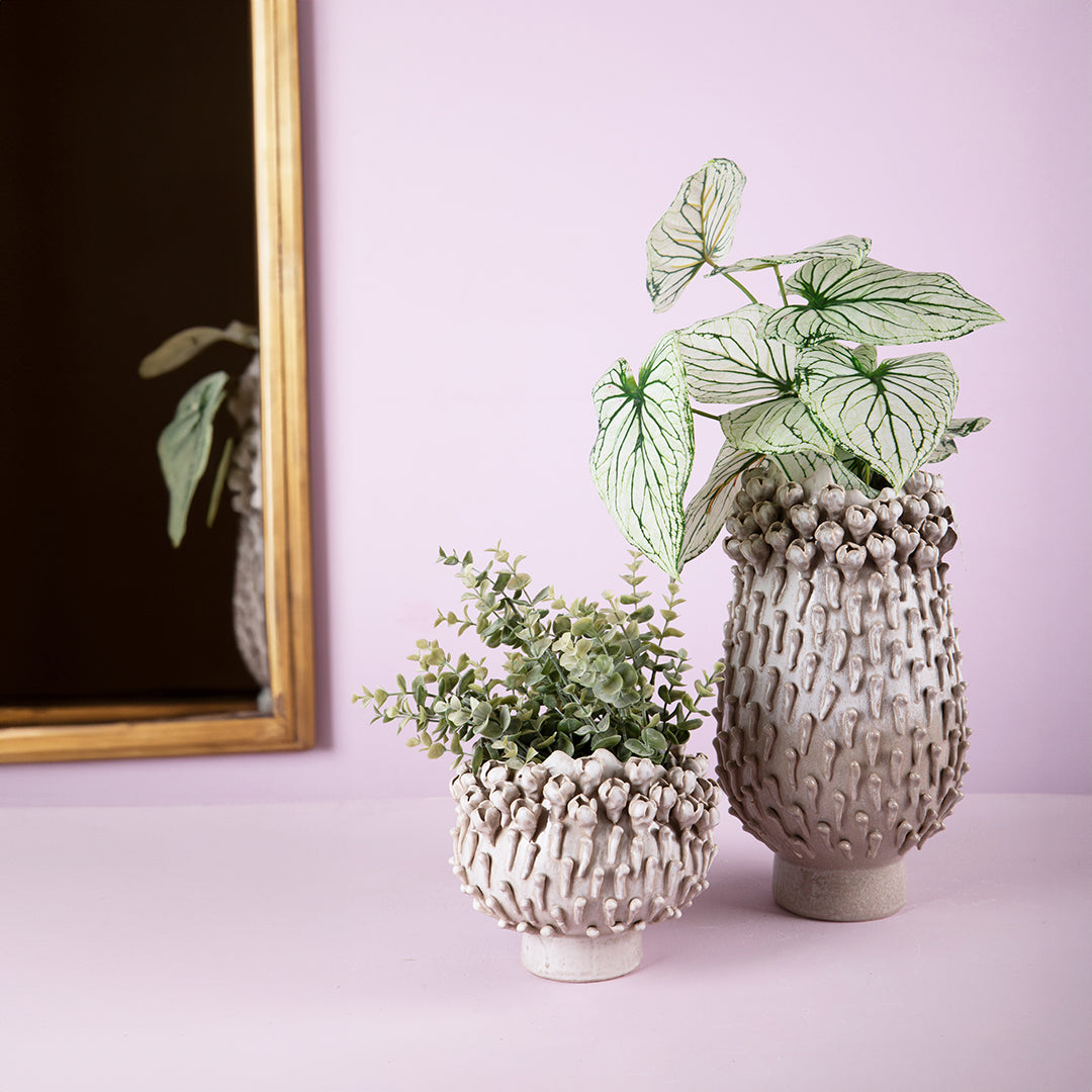 Vaso ceramica Vaso con Bocci Fiori • 38 cm