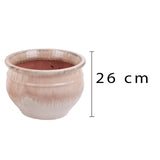 Vaso cachepot in ceramica • 36 cm