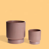 Set 2 vasi con base • 23 cm