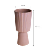 2 Pezzi • Vaso con base • 29,5 cm