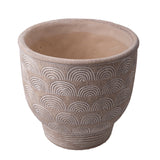 Cachepot disegni in rilievo • 21 cm