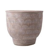 Cachepot disegni in rilievo • 21 cm