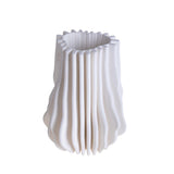 Vaso con righe in rilievo • 34,5 cm