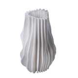 Vaso con righe in rilievo • 48 cm
