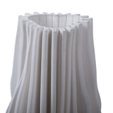 Vaso con righe in rilievo • 48 cm
