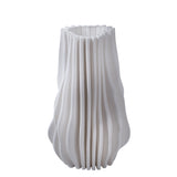 Vaso con righe in rilievo • 48 cm
