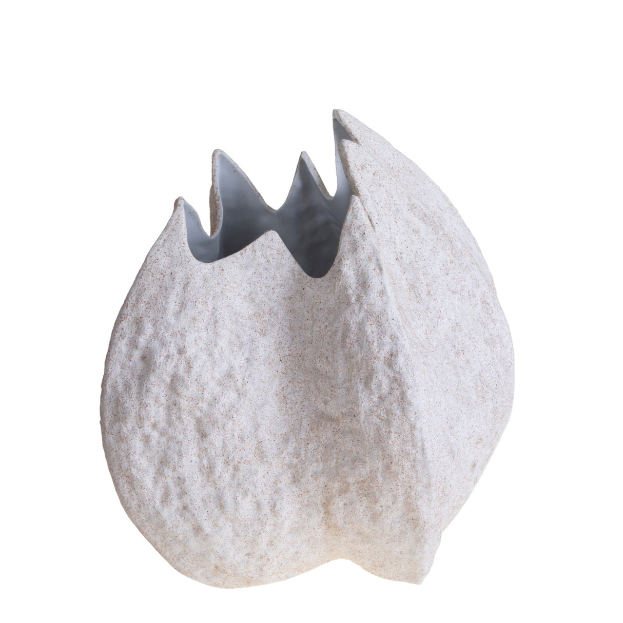 Vaso con righe materiche • 42,5 cm