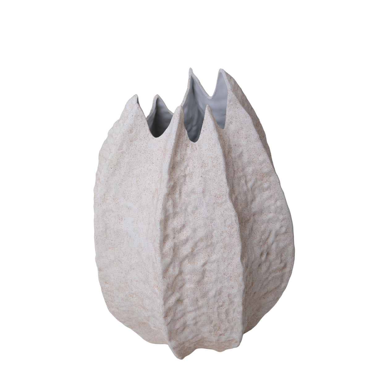 Vaso con righe materiche • 61 cm