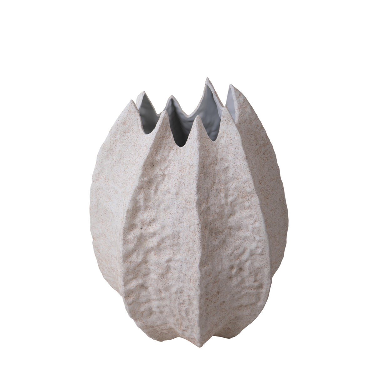 Vaso con righe materiche • 61 cm