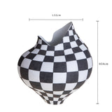 Vasi con scacchi • 34 cm