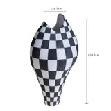 Vasi con scacchi • 54,5 cm