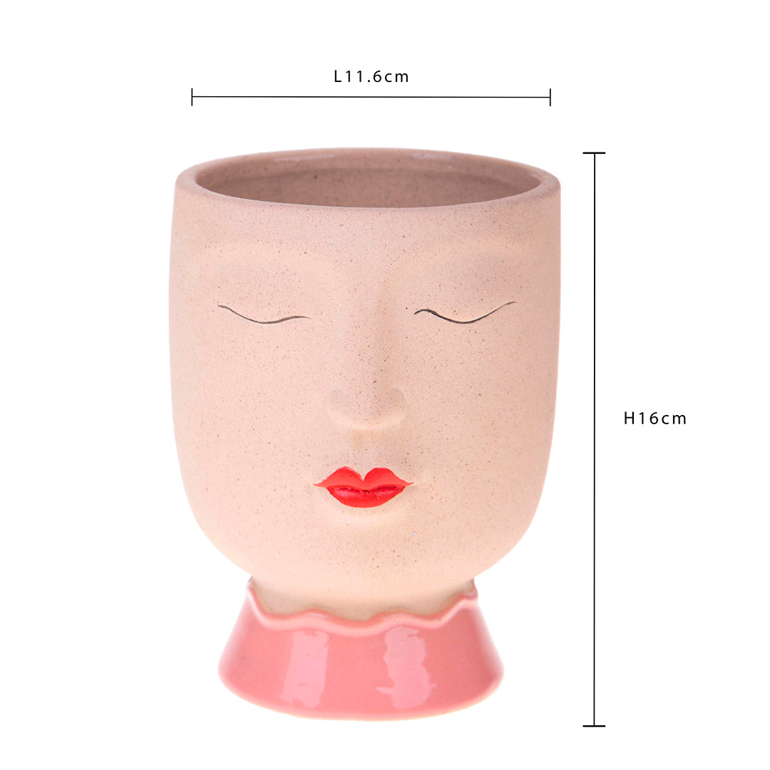 Vaso testa • 14 cm