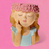 Vaso testa fatina • 16 cm